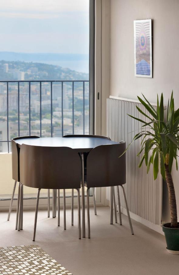Panoramic View Of Marseille For Two Apartment Bagian luar foto