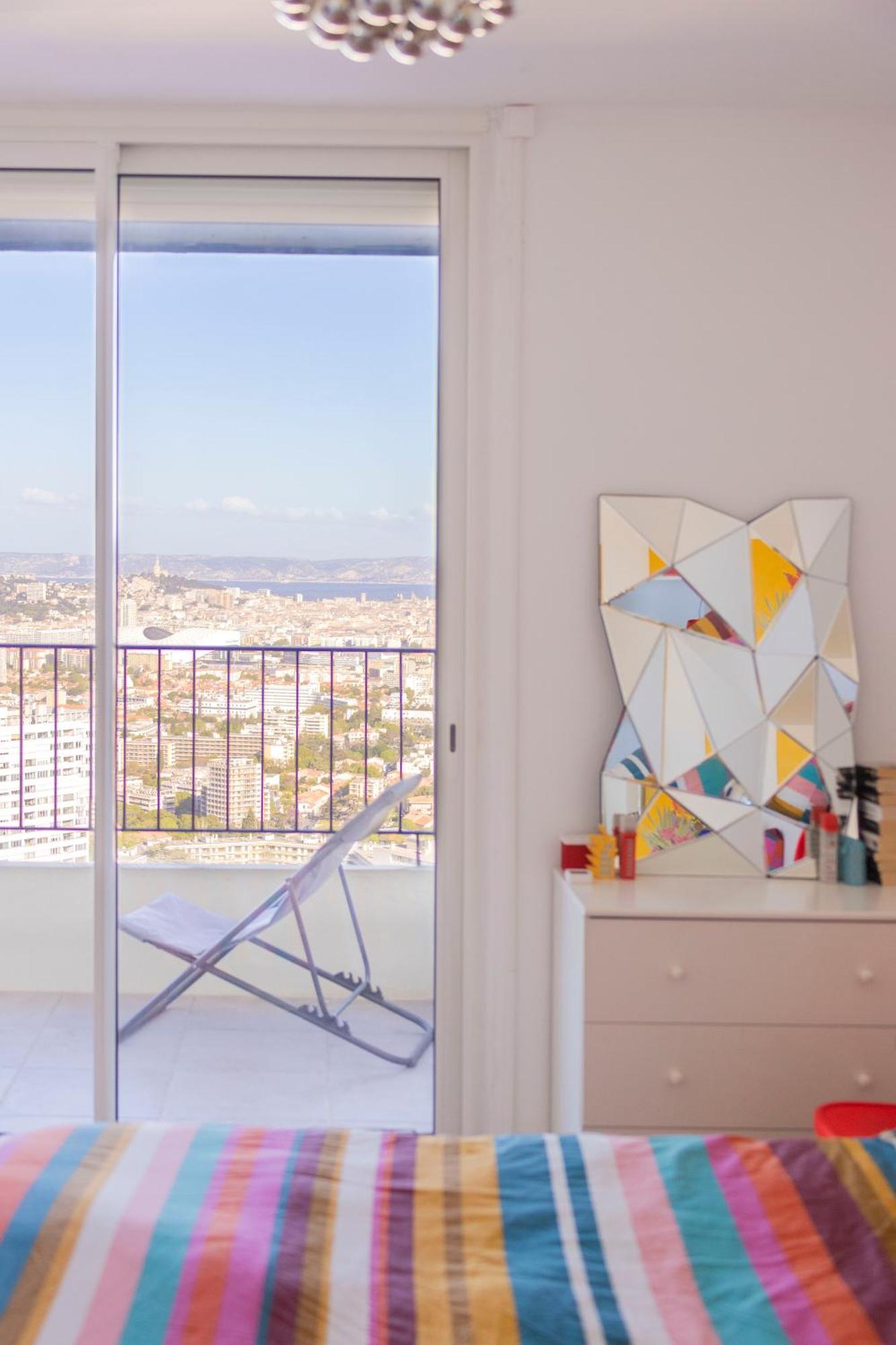 Panoramic View Of Marseille For Two Apartment Bagian luar foto