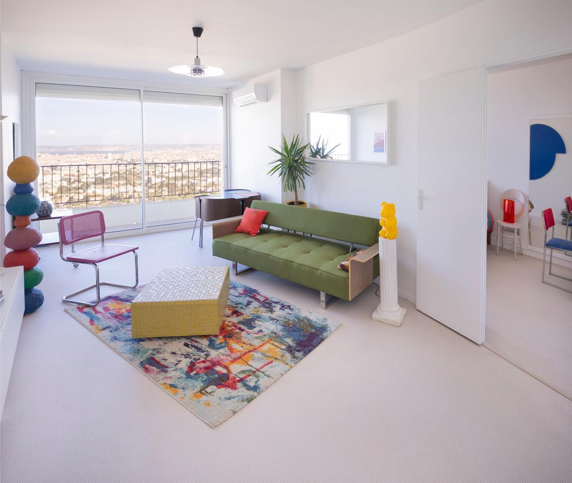 Panoramic View Of Marseille For Two Apartment Bagian luar foto
